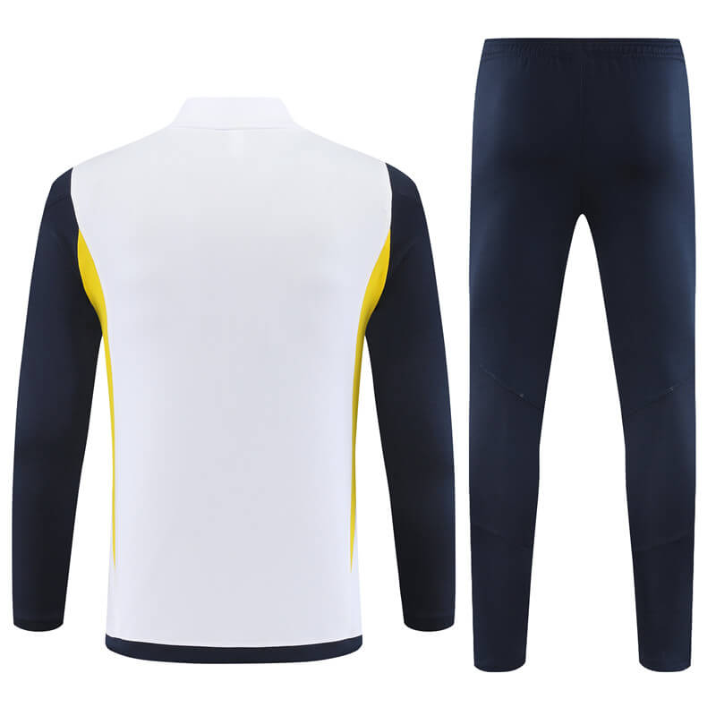 Sudadera de Entrenamiento Real Madrid Blanco/Negro 2023/2024